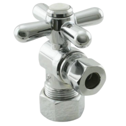 VAB0052 1/4 Turn Angle Stop, 5/8" OD Inlet